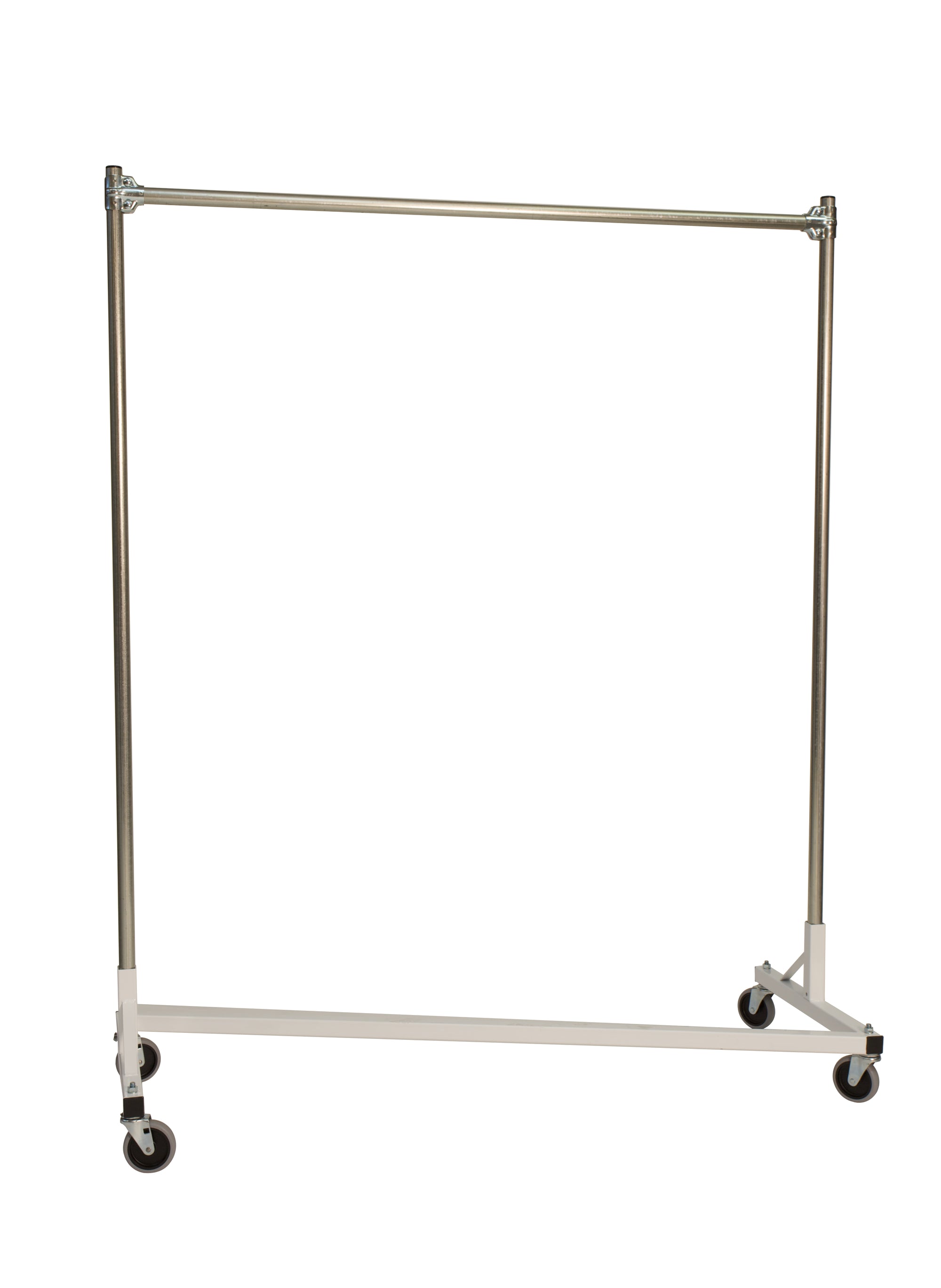 Folding Bottom Shelf for 4' Quality Fabricators¨ Heavy Duty Z Rack -  ClothesRacks