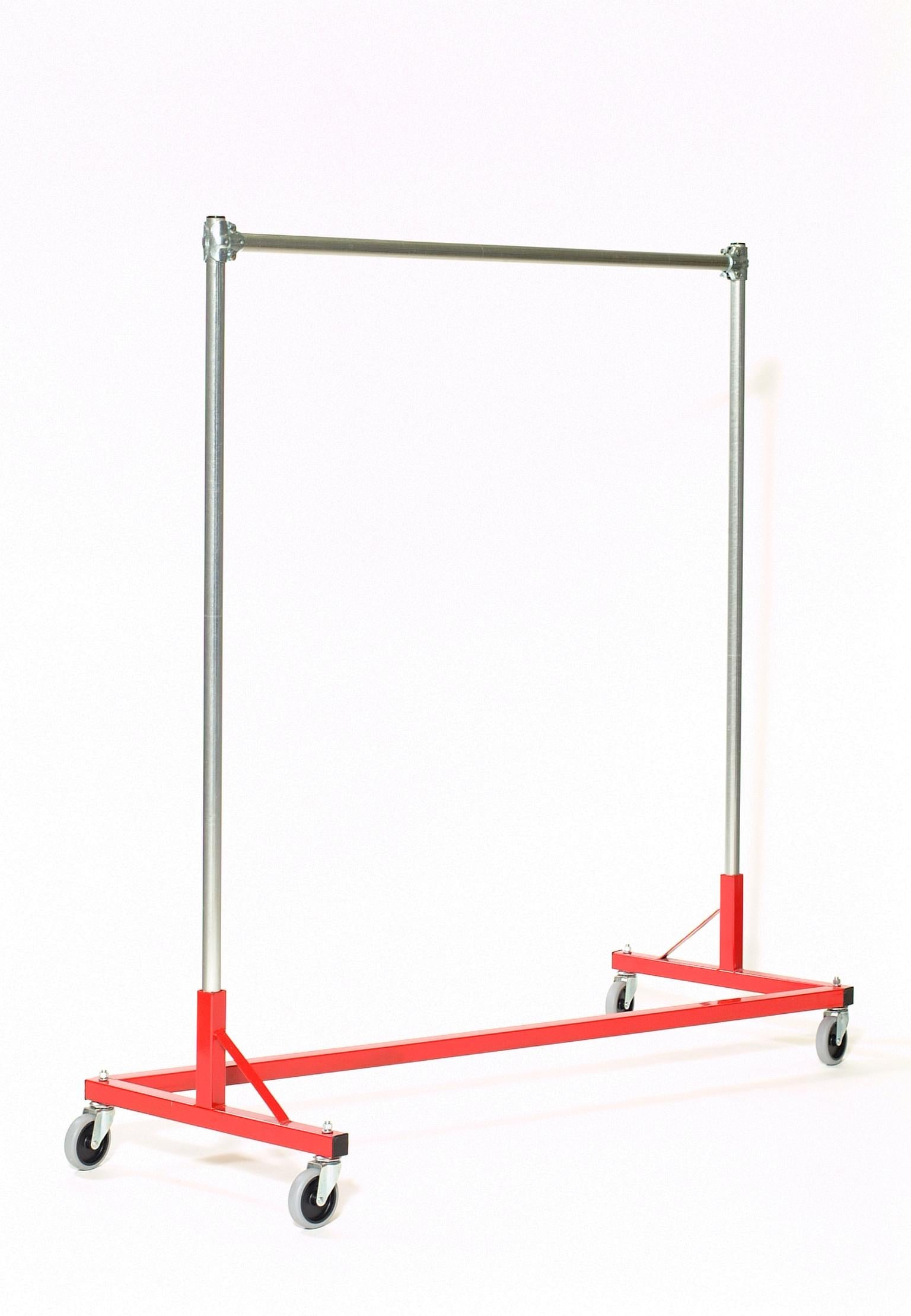 Folding Bottom Shelf for 4' Quality Fabricators¨ Heavy Duty Z Rack -  ClothesRacks